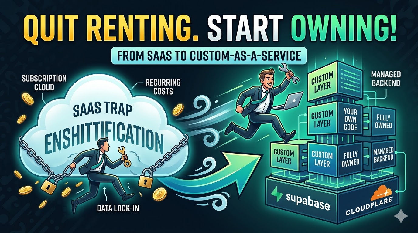 How the Wind Blows: From Software-as-a-Service to Custom-as-a-Service